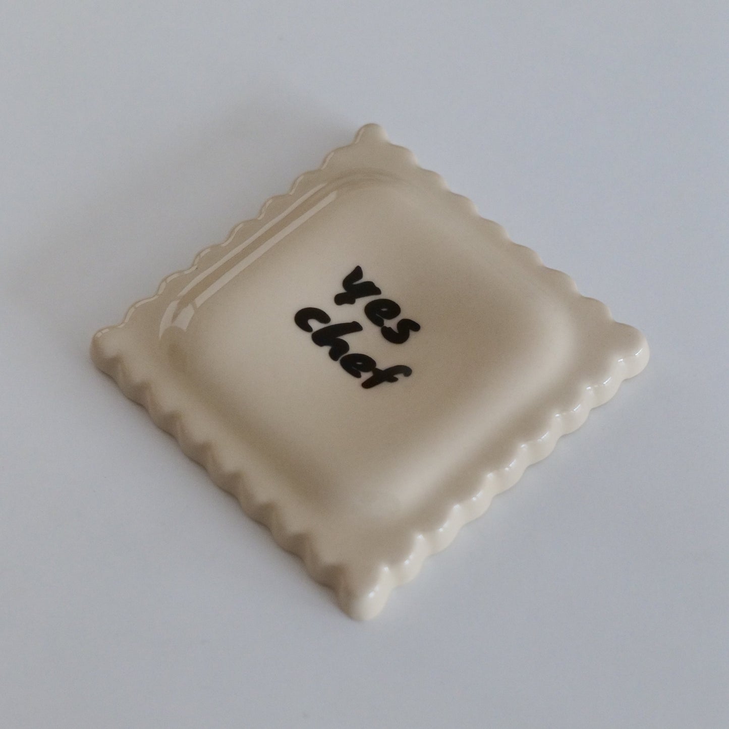 Raviolis Notes Spoon Rest