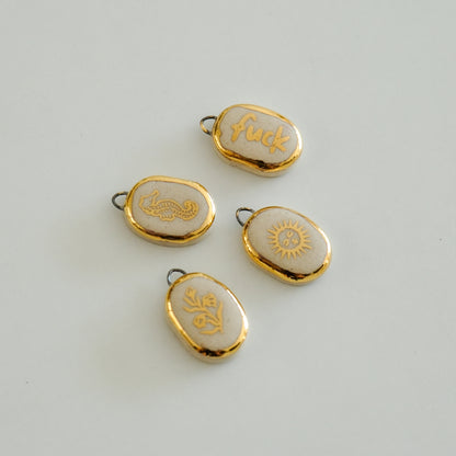BooBoo Ceramic Pendants
