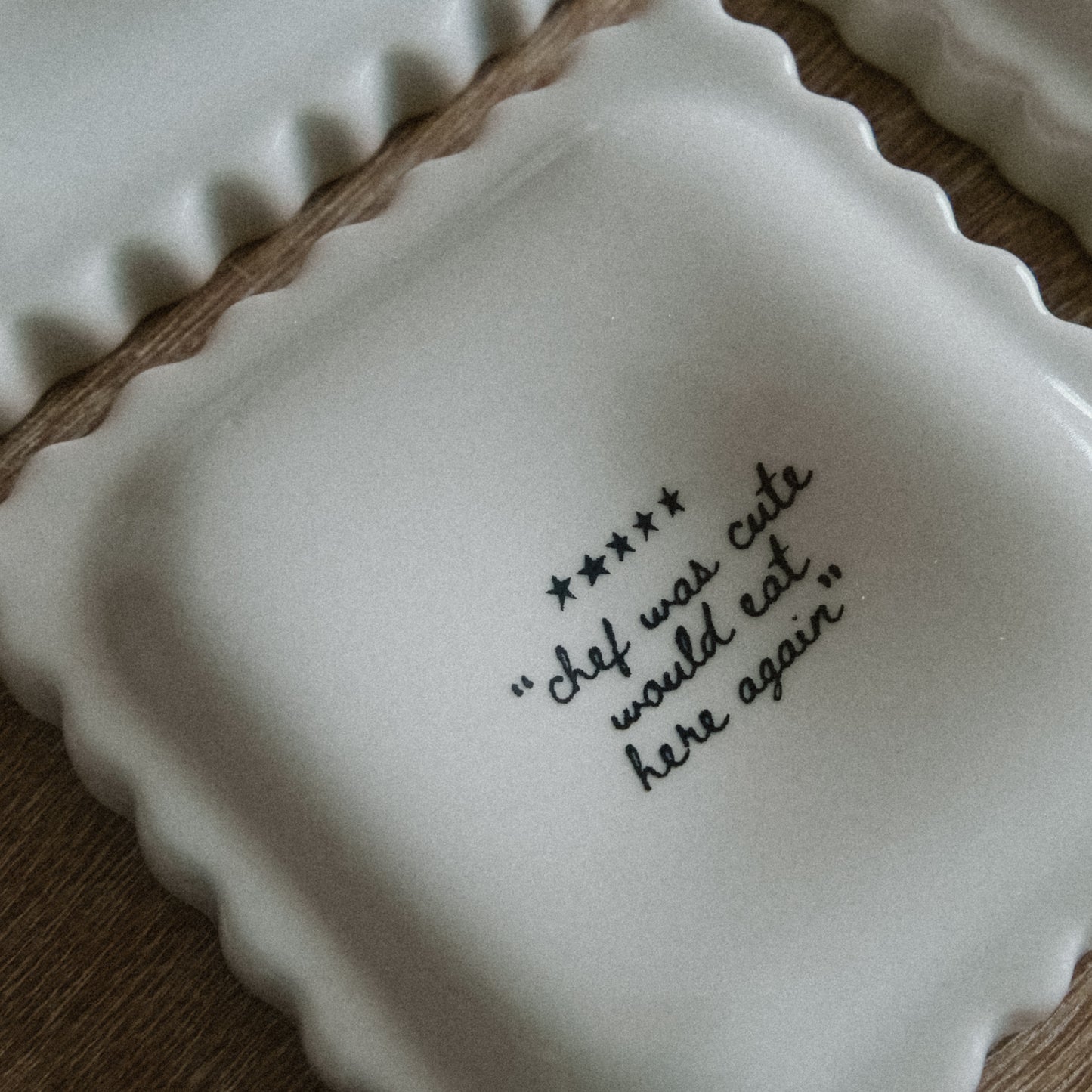 Raviolis Notes Spoon Rest