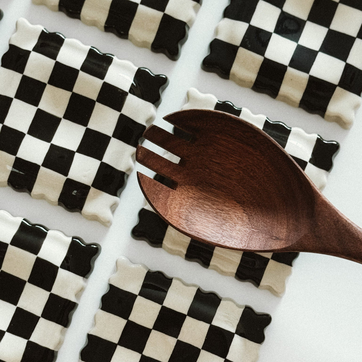 Handmade Kitchen Raviolis spoon rest | Boo Boo Clay – BooBooClay