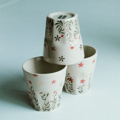Wildflower Espresso Cups