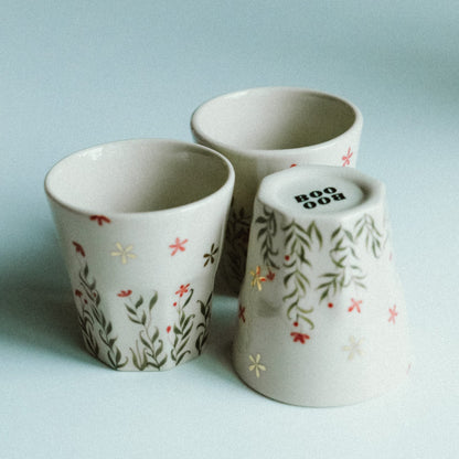 Wildflower Espresso Cups