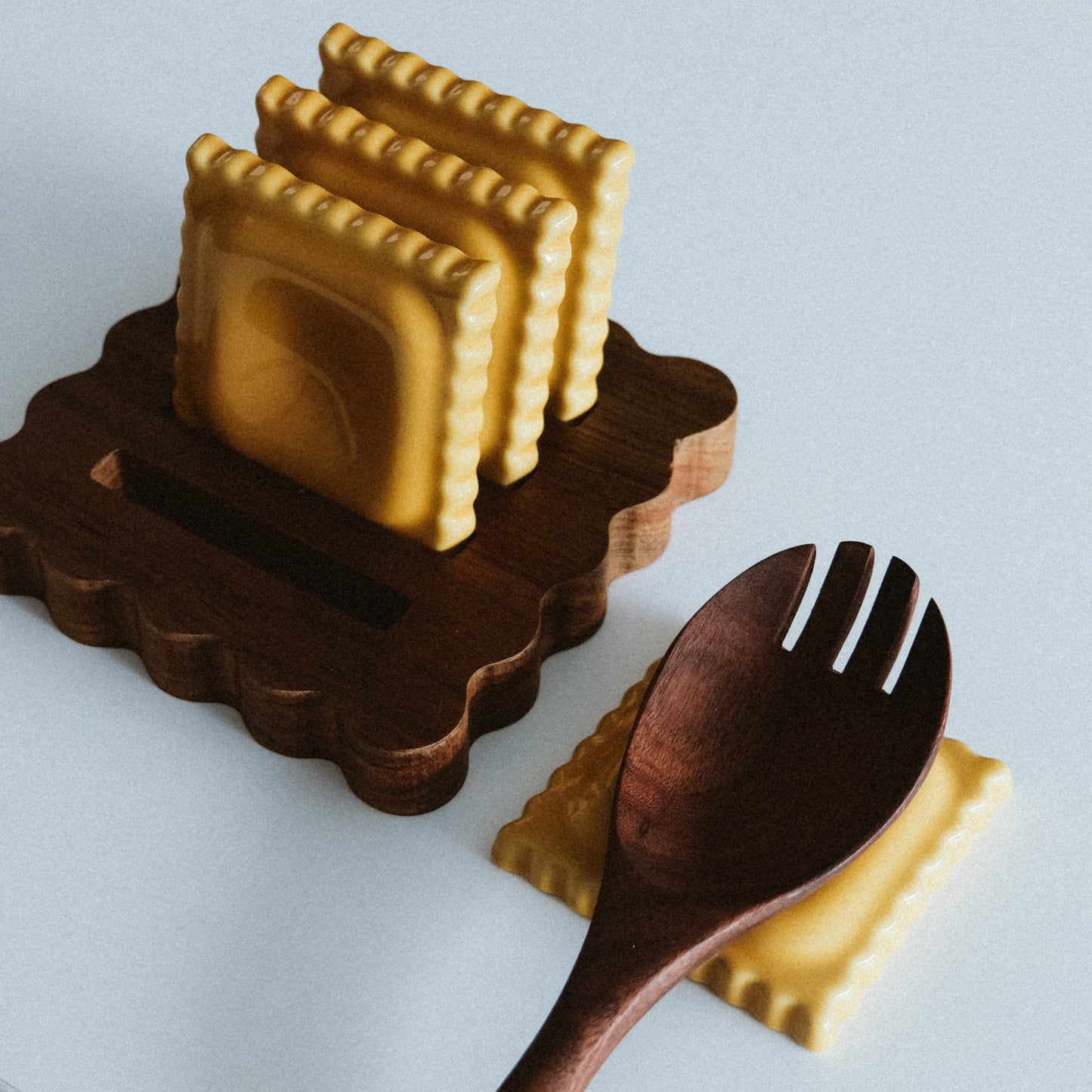 The Ravioli Wooden Stand