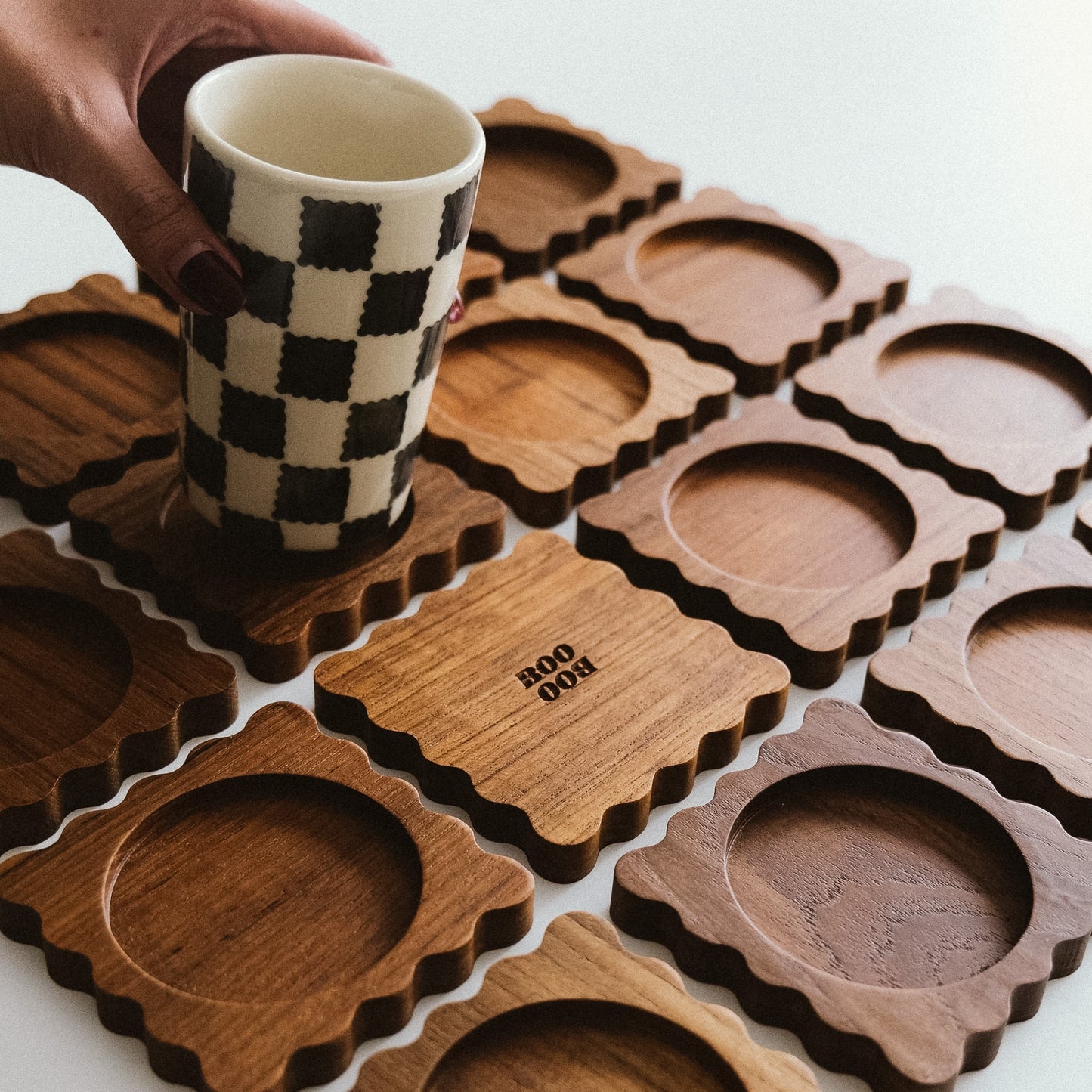 Ravioli Wooden Coasters
