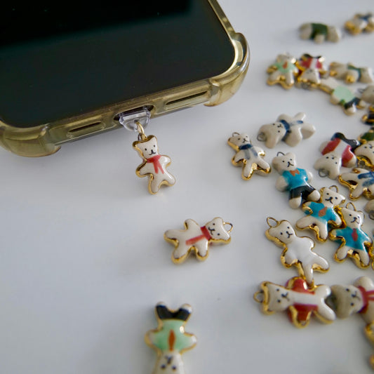 Teddy Bear Phone Charm